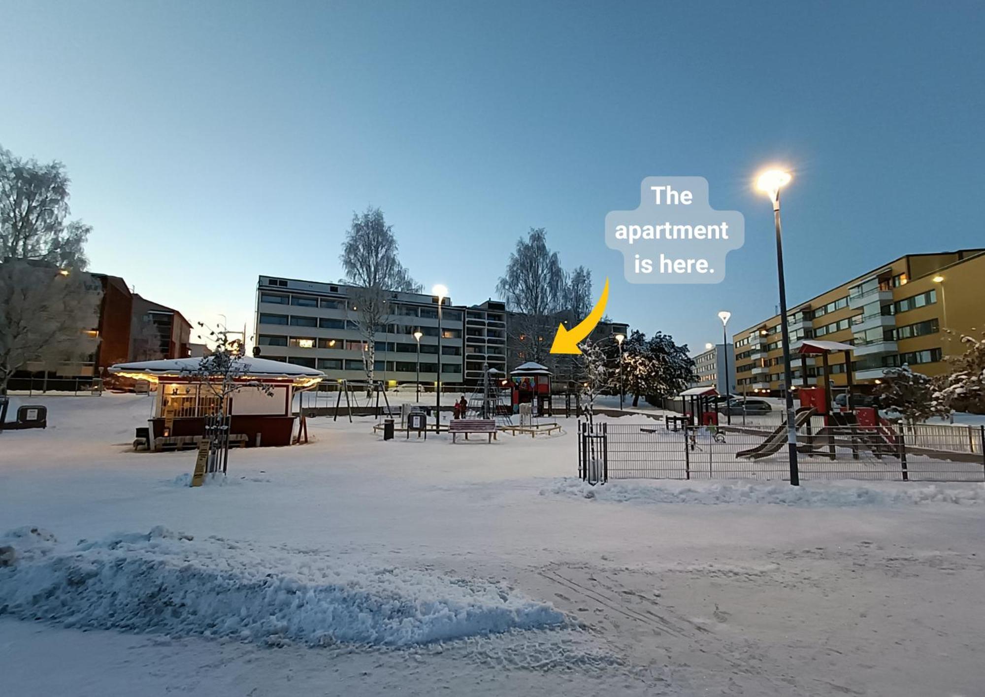 Big 88M2 Apartment In The Center Rovaniemi Exteriér fotografie
